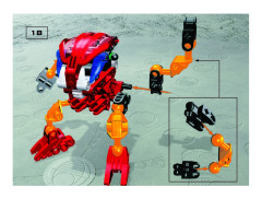 LEGO 8563 instructions page 18 – build guide