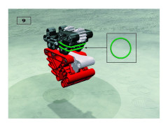 LEGO 8563 instructions page 9 – build guide