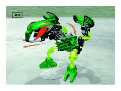 LEGO 8564 instructions page 20 – build guide