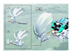 LEGO 8565 instructions page 13 – build guide