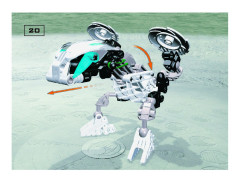 LEGO 8565 instructions page 20 – build guide