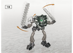 LEGO 8566 instructions page 18 – build guide