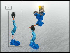 LEGO 8570 instructions page 11 – build guide