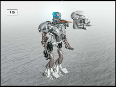 LEGO 8571 instructions page 17 – build guide