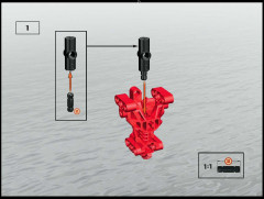 LEGO 8572 instructions page 3 – build guide