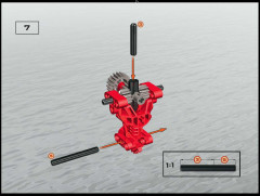 LEGO 8572 instructions page 9 – build guide