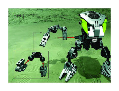 LEGO 8573 instructions page 17 – build guide