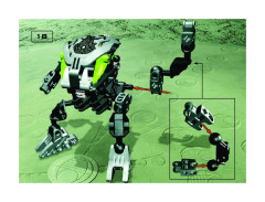 LEGO 8573 instructions page 18 – build guide