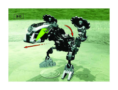 LEGO 8573 instructions page 20 – build guide