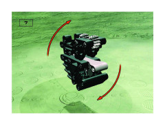 LEGO 8573 instructions page 7 – build guide