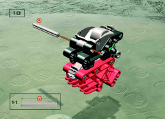 LEGO 8574 instructions page 10 – build guide