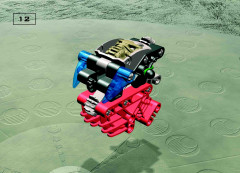 LEGO 8574 instructions page 12 – build guide