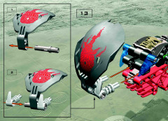 LEGO 8574 instructions page 13 – build guide