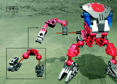 LEGO 8574 instructions page 17 – build guide