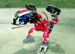 LEGO 8574 instructions page 20 – build guide