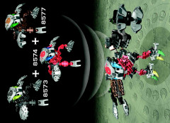 LEGO 8574 instructions page 28 – build guide