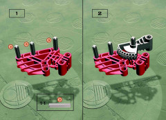 LEGO 8574 instructions page 3 – build guide