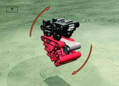 LEGO 8574 instructions page 7 – build guide