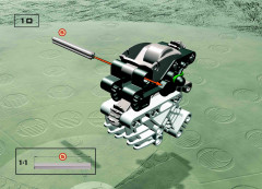 LEGO 8575 instructions page 10 – build guide