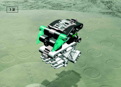 LEGO 8575 instructions page 12 – build guide