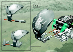 LEGO 8575 instructions page 13 – build guide