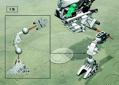 LEGO 8575 instructions page 15 – build guide