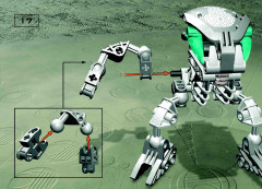 LEGO 8575 instructions page 17 – build guide