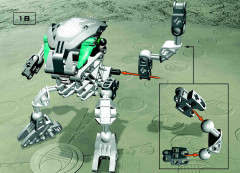 LEGO 8575 instructions page 18 – build guide