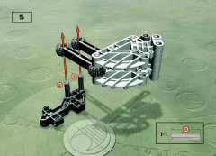 LEGO 8575 instructions page 5 – build guide