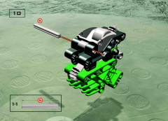 LEGO 8576 instructions page 10 – build guide