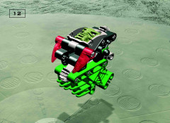 LEGO 8576 instructions page 12 – build guide