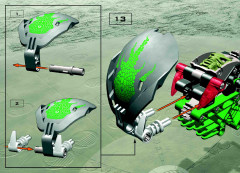 LEGO 8576 instructions page 13 – build guide