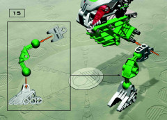 LEGO 8576 instructions page 15 – build guide
