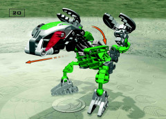 LEGO 8576 instructions page 20 – build guide