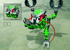 LEGO 8576 instructions page 21 – build guide