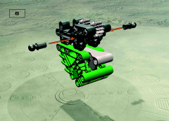 LEGO 8576 instructions page 8 – build guide