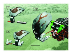 LEGO 8577 instructions page 13 – build guide