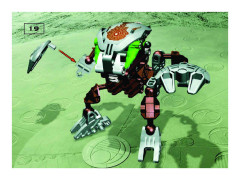 LEGO 8577 instructions page 19 – build guide