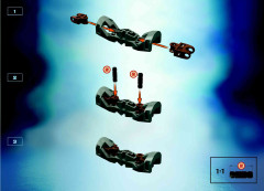 LEGO 8587 instructions page 7 – build guide