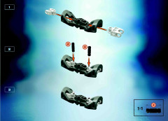 LEGO 8588 instructions page 7 – build guide