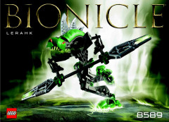 LEGO 8589 instructions page 1 – build guide