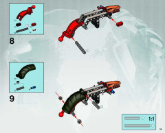 LEGO 8593 instructions page 33 – build guide