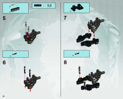 LEGO 8593 instructions page 36 – build guide