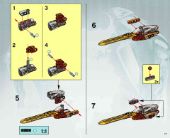 LEGO 8594 instructions page 17 – build guide
