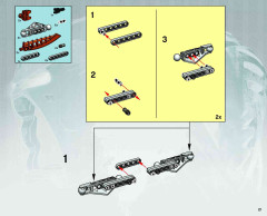 LEGO 8594 instructions page 21 – build guide