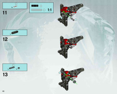 LEGO 8594 instructions page 40 – build guide