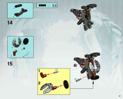 LEGO 8594 instructions page 41 – build guide