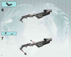 LEGO 8594 instructions page 8 – build guide