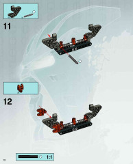 LEGO 8595 instructions page 10 – build guide