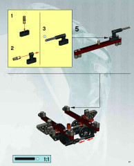 LEGO 8595 instructions page 17 – build guide